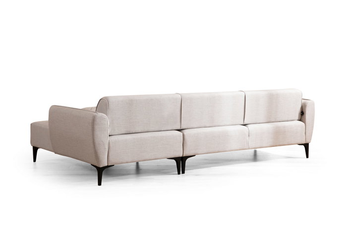 Atelier Del Sofa Sofá Esquinero Belissimo Right - Off White 270x140cm